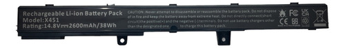 Bateria Notebook Asus A41n1308 2200mah 14.4v X451 X551