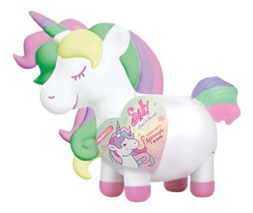 Espuma De Baño Sally Infantil Unicornio 3d X 350 Ml Algabo