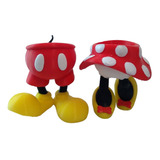 Maceta/caramelera Minnie Y Mickey 3d 12 Cm