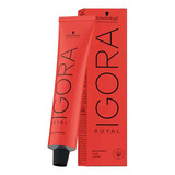 Tinte Profesional Permanente Igora Royal Schwarzkopf 60ml Color 9-7 Rubio Muy Claro Cobrizo