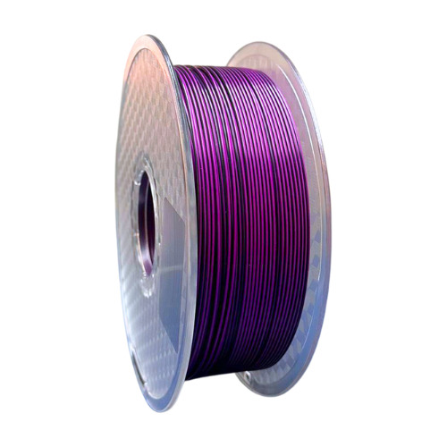 Filamento Pla Ultra Silk Bicolor Preto E Roxo 3dlab 1kg