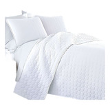 Colcha Hotelera Termosellada De Lujo Cama Doble X 3pcs