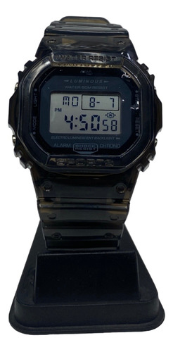 Reloj Digital Sumergible Elegante Luz Cronometro Alarma 18vd