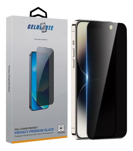 Mica Privacidad Premium Cristal Templado Para iPhone Calidad