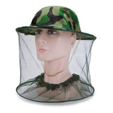 Sombrero Malla Protector Insectos Mosquito Abejas Apicultura