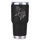 Termo Minnesota Vikings Nfl 30oz Y 20oz Acero Inoxidable