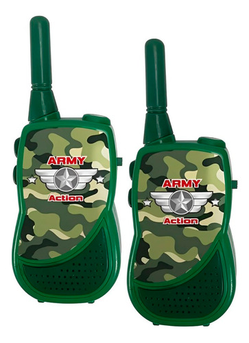 Walkie Talkie Infantil Radio Comunicador Army