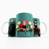 Taza Spy X Family Anya Anime Yor Loyd Forgers Cafe Espia