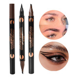 Delineador Doble Cejas Y Ojos -the Perfect Duo Pink 21 Caoba