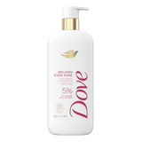 Gel De Baño Exfoliante Dove Melanin Even Tone.