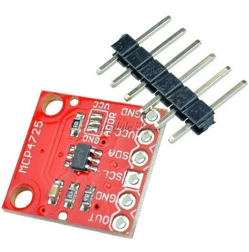 Mcp4725 Modulo Conversor Digital Analógico I2c Dac Arduino