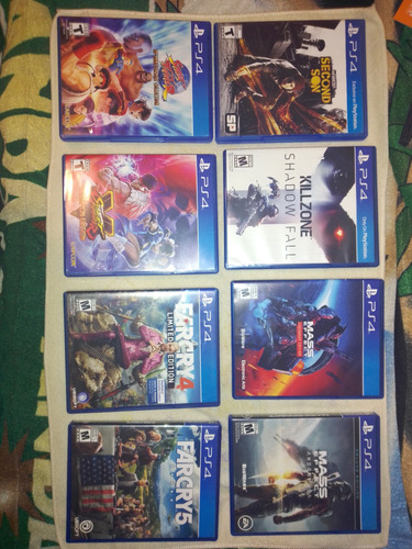 Lote Juegos Ps4 