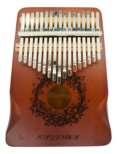Kalimba De 17 Teclas Instrumento Musical