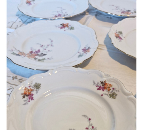 Hermosos Pltos Porcelana Alemana Bavaria Impecables!!