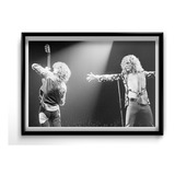 Cuadro Led Zeppelin M6 30x40 (marco + Lámina + Vidrio)