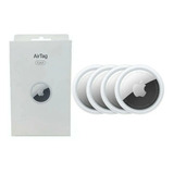 Airtag Apple Rastreador - Pack C/ 4 Unidades Cor Branco