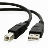 Cabo De Impressora - Usb A Para Usb B Preto 2 Metros 5