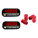 Emblemas Laterales Chevrolet 400ss Y Tapones Válvula