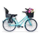 Bicicleta Vintage Dama Con Sillita Niños! Envio Gratis!!