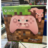 Control Xbox One Edición Minecraft Pig!!!