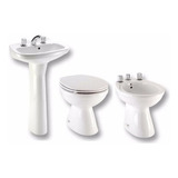 Combo Inodoro + Bidet + Lavatorio + Columna Capea