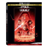 4k Ultra Hd + Blu-ray Star Wars 8 Last Jedi / Ultimos Jedi