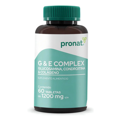 G&e Complex Glucosamina + Colágeno (60 Tabs) - Pronat Sabor Sin sabor | MercadoLibre
