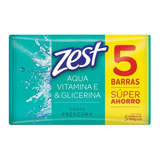 Jabón Zest Aqua 5pack 500g (100g C/u)