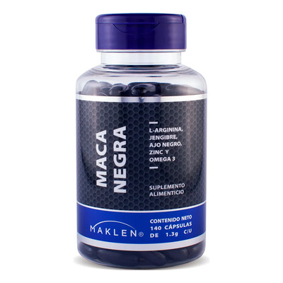 Maca Negra | Suplemento Para Hombres | 140 Softgels | Maklen Sabor Sin sabor | Meses sin interés