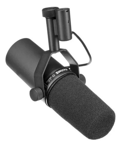 Microfone Shure Sm7b Profiss. Dinâmico Cardióide Preto C/ Nf