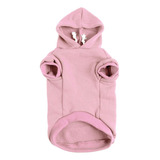 Sudadera Hoodie Con Capucha Para Perro Gato Ropa Rosa L