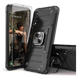 Funda Negra Para Samsung Galaxy A50/a30s/a50s + Protector