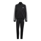 Agasalho adidas Essentials 3 Listras Feminino - Preto