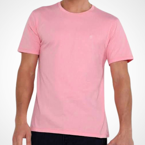 Camiseta Masculina Polo Wear Algodão Premium Lisa - Original