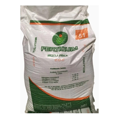 Npk Nutriente Triple 17 Plantas, Frutales, Pasto | Meses sin interés