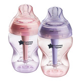 Tommee Tippee Advanced Anticólicos 2 Biberones De 9 Oz 0m+ Autoesterilización