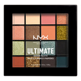 Paleta De Sombras- Ultimate Shadow Palette 16 Pan Color De La Sombra Utopia