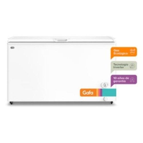 Freezer Horizontal Gafa Blanco Inverter 402lts - Fghi400b-xl