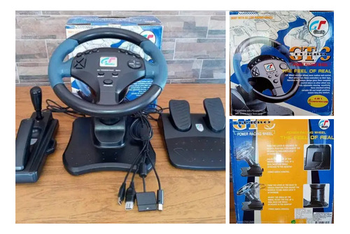 Volante Para Ps1-ps2-pc-xbox-gamecube.como Nuevo, Muy Poco 