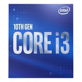 Procesador Intel Core I3 10100 Gráfica Integrada 4 Cpu 1200