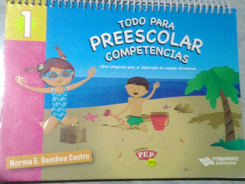 Libro Para Niños En Edad Preescolar (campos Formativos)