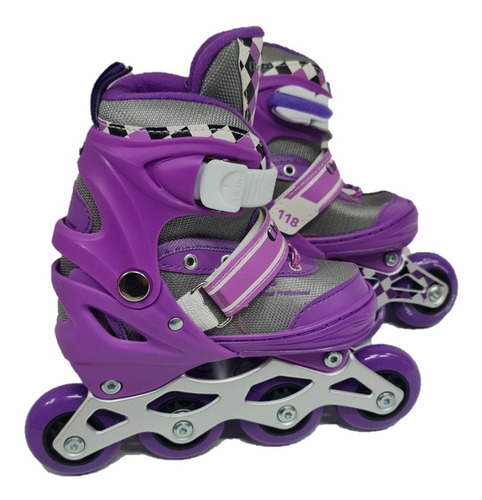 Patines + Kit Protección Niña Niño Deporte Infantil Luces !!