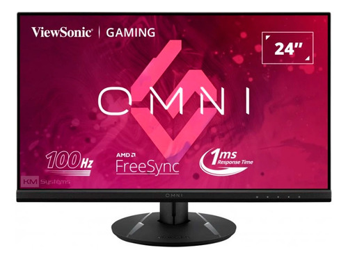 Monitor Gamer Viewsonic Vx2416 Led 24  Negro 100hz 1ms