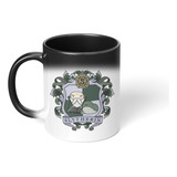 Taza Magica Cambia Color Harry Potter Escudo Slytherin