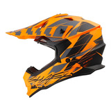 Casco Shaft Pro Mx08 Certificado Tipo Cross Off Road