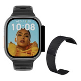 Smartwatch Dt8 Ultra Negro Reloj Inteligente Deportivo Llamadas Hombre Mujer