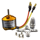 Motor Eléctrico Brushless A2212 / 1400 Kv 10t