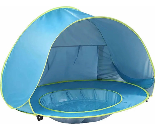 Carpa Plegable Con Piscina De Bebé Para Playa