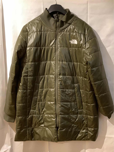 Campera The North Face Reversible Pa New Taupe Green Imp