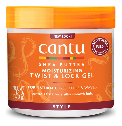 Gel Cantu Hidratante Twist & Lock Con Manteca De Karité 385